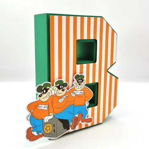 Letra 3d - Ducktales / Tio Patinhas