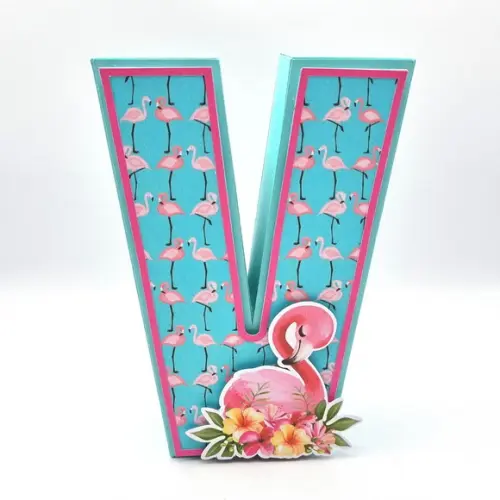 Letra 3d - Flamingos