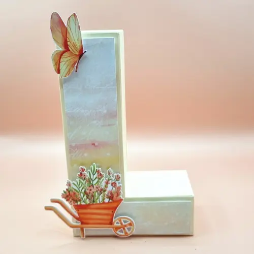 Letra 3d - Jardim Encantado Aquarela