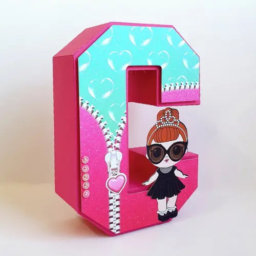 Letra 3d - Lol Surprise