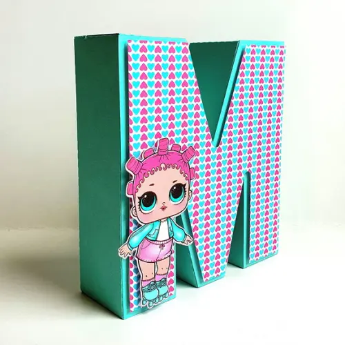 Letra 3d - Lol Surprise