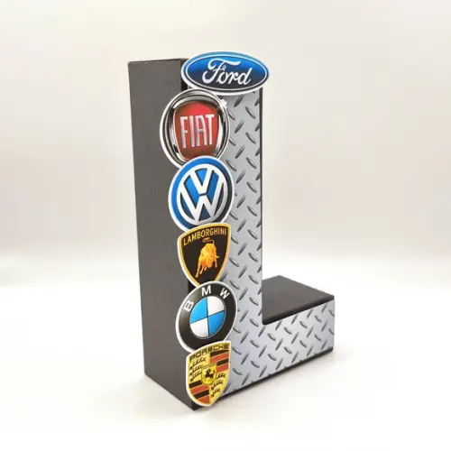 Letra 3d - Marcas de Carros