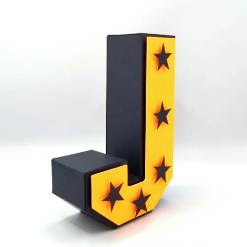 Letra 3d - Neon