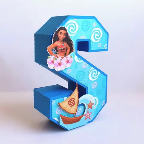 Letra 3d - Moana
