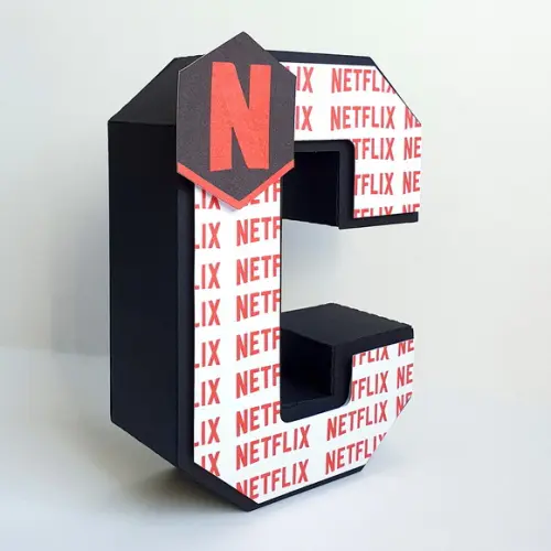 Letra 3d - Netflix