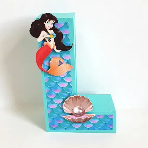 Letra 3d - Pequena Sereia