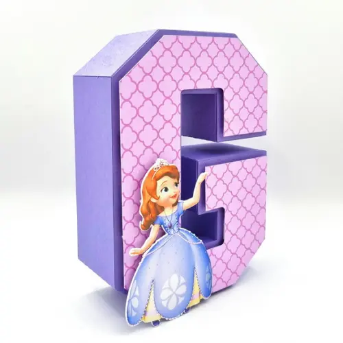Letra 3d - Princesa Sofia