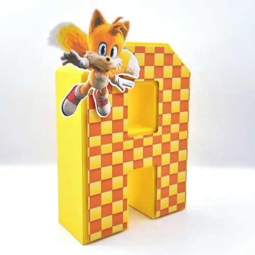 Letra 3d - Sonic 2