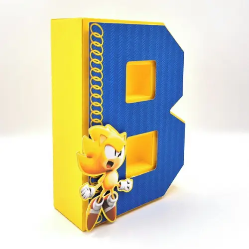 Letra 3d - Super Sonic