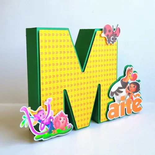 Letra 3d + Nome - Tainá