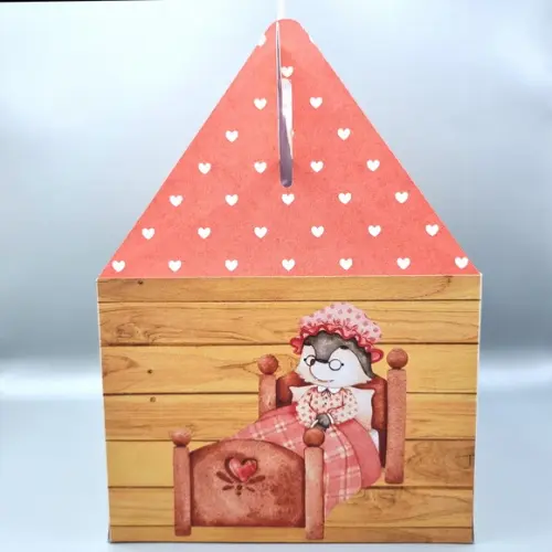 Malinha Grande - Chapeuzinho Vermelho Aquarela