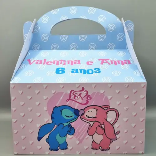 Malinha Grande - Stitch e Angel