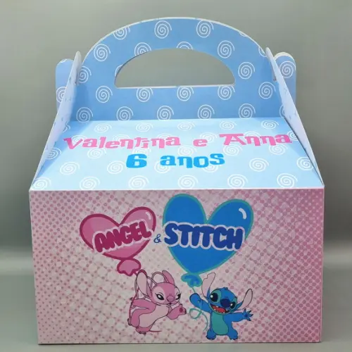 Malinha Grande - Stitch e Angel