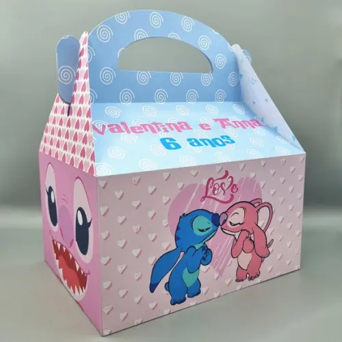 Malinha Grande - Stitch e Angel