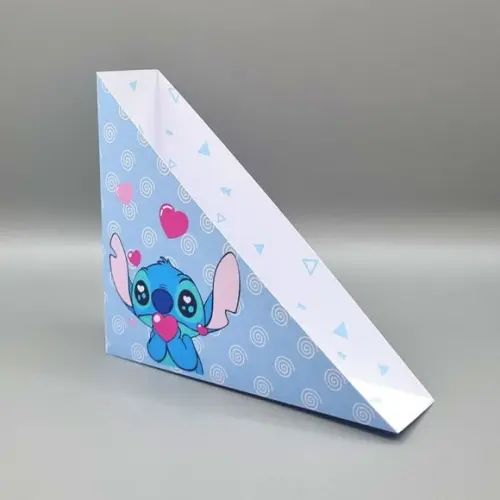 Porta Guardanapo - Stitch e Angel