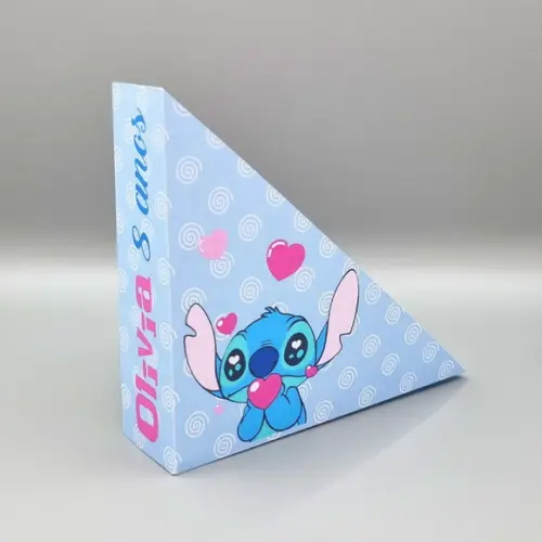 Porta Guardanapo - Stitch e Angel