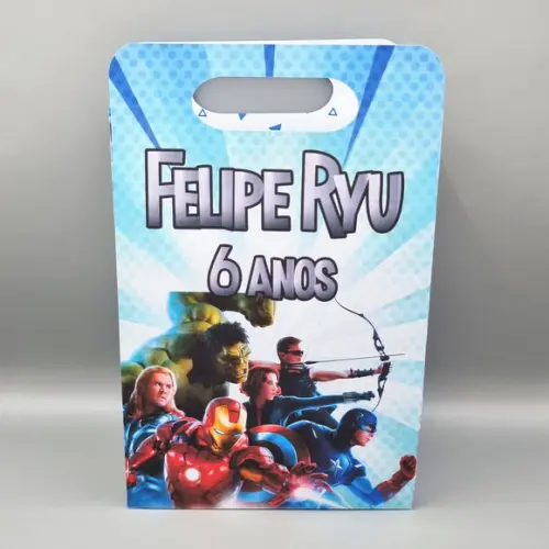 Sacola Personalizada Vertical - Vingadores
