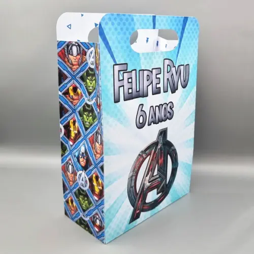 Sacola Personalizada Vertical - Vingadores