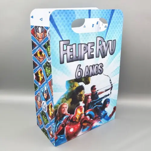 Sacola Personalizada Vertical - Vingadores