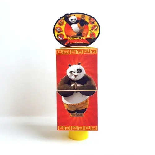 Tubete Giratório Interativo - Kug Fu Panda