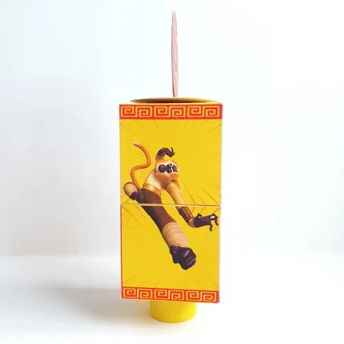 Tubete Giratório Interativo - Kug Fu Panda