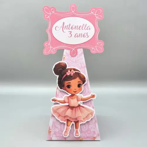 Caixa Cone - Bailarina - Ballet