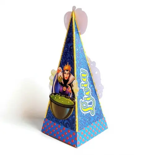 Caixa Cone - Branca de Neve