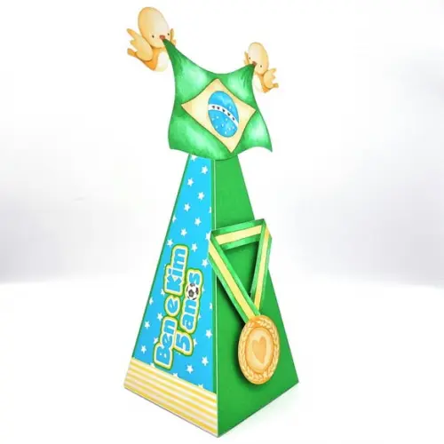 Caixa Cone - Copa do Mundo