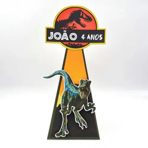 Caixa Cone - Dinossauro Jurassic