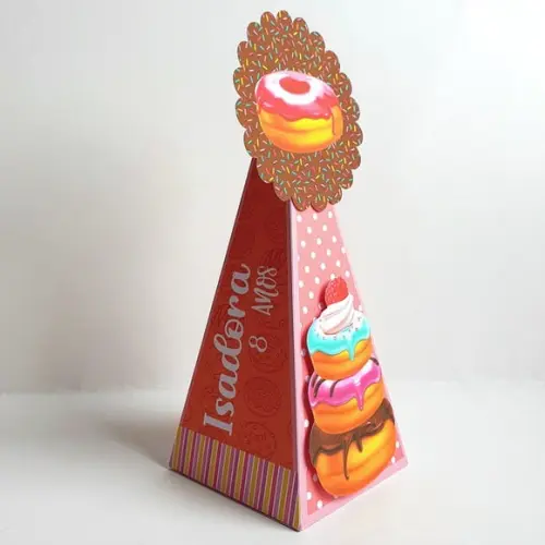 Caixa Cone - Donuts