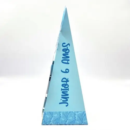 Caixa Cone - Fundo do Mar Realista