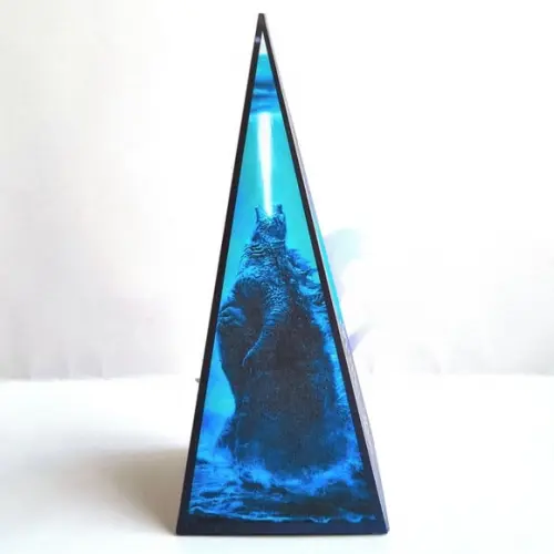 Caixa Cone - Godzilla Azul