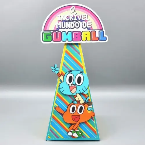 Caixa Cone - Gumball