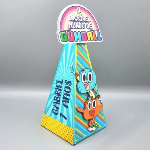 Caixa Cone - Gumball