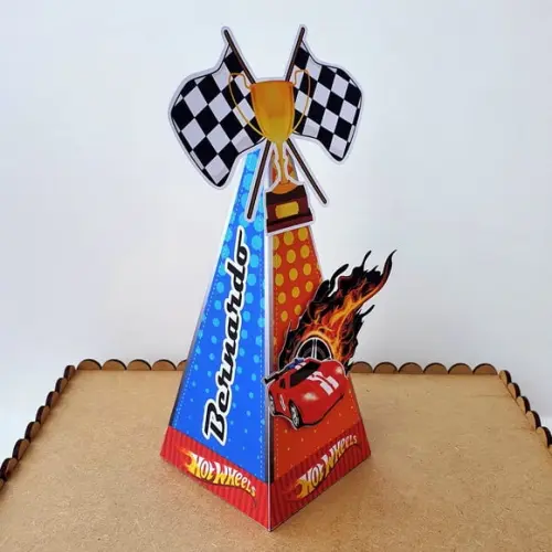 Caixa Cone - Hot Wheels