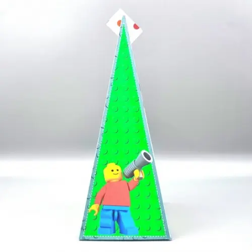 Caixa Cone - Lego