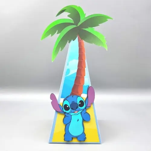 Caixa Cone - Lilo & Stitch