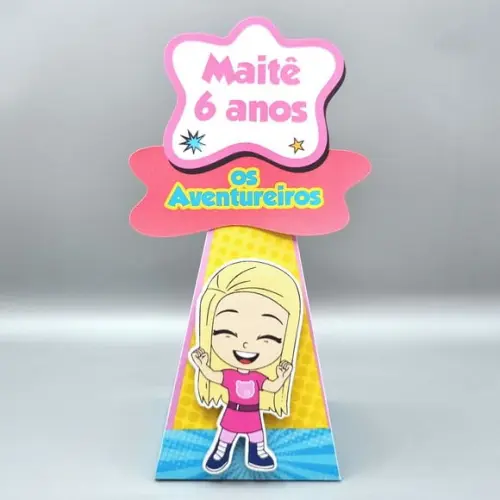 Caixa Cone - Luccas Neto Rosa