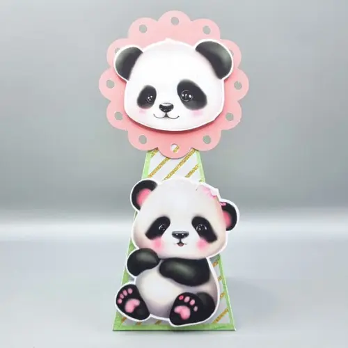 Caixa Cone - Panda