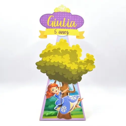 Caixa Cone - Princesa Sofia