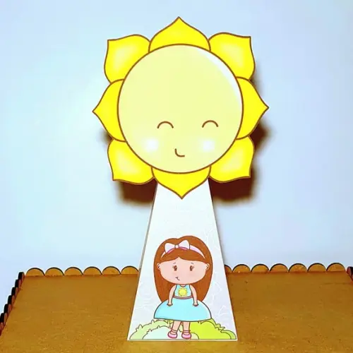 Caixa Cone - Raio de Sol