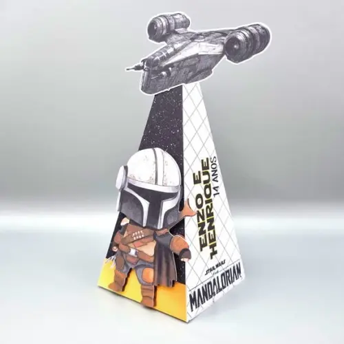 Caixa Cone - Star Wars Mandalorian