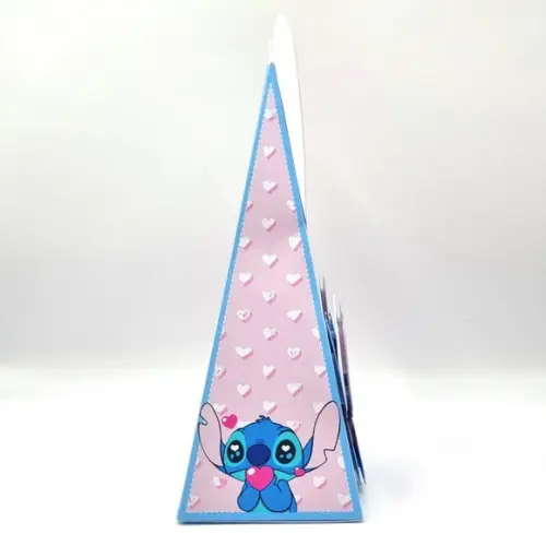 Caixa Cone - Stitch e Angel
