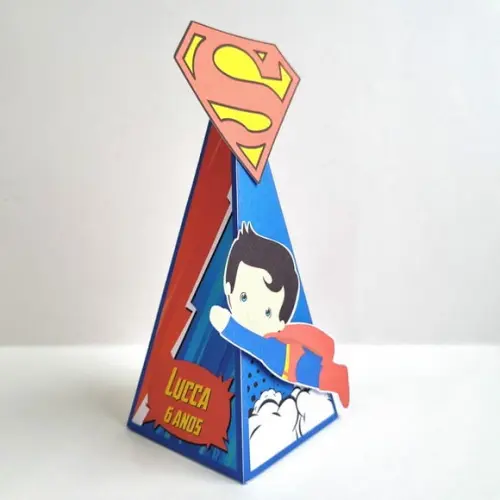 Caixa Cone - Super Homem