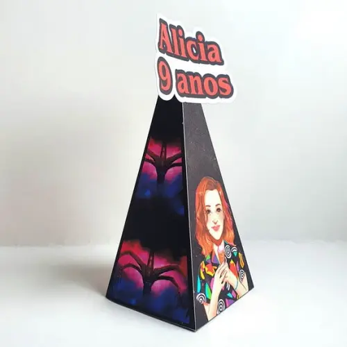 Caixa Cone - Stranger Things