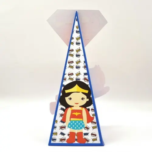 Caixa Cone - Super Homem Loiro