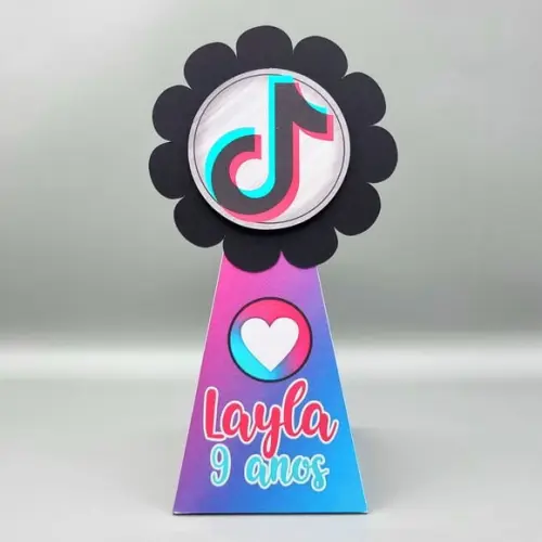 Caixa Cone - Tik Tok - Tiktok