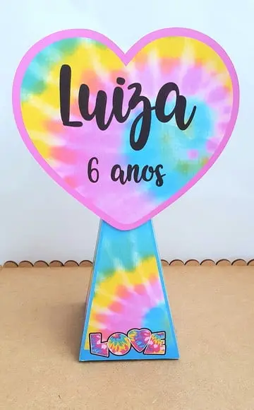 Caixa Cone - Tie Dye