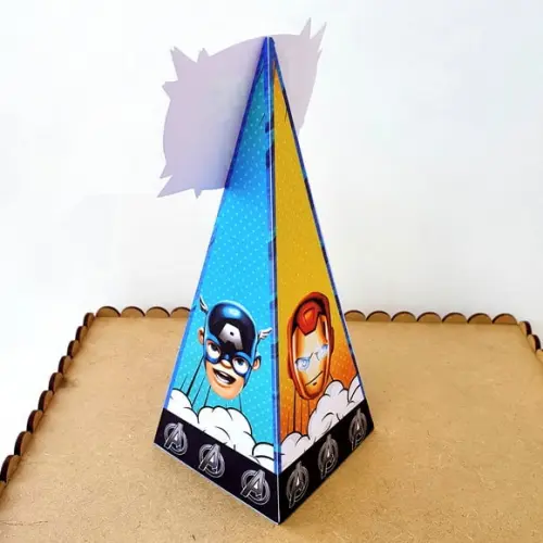 Caixa Cone - Vingadores Cute