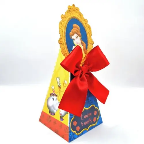 Caixa Cone - a Bela e a Fera
